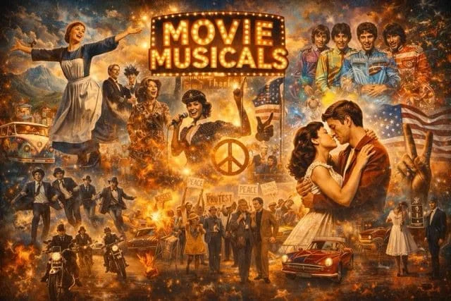 The 1960s Musical Revolution: When Hollywood's Golden Formula Met Rock and Rebellion