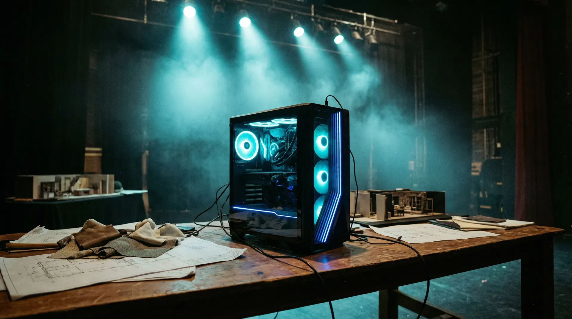 Understanding Computer Hardware: Why Scenic Designers (and All Theatre Designers) Need to Care scenic design by Brandon PT Davis