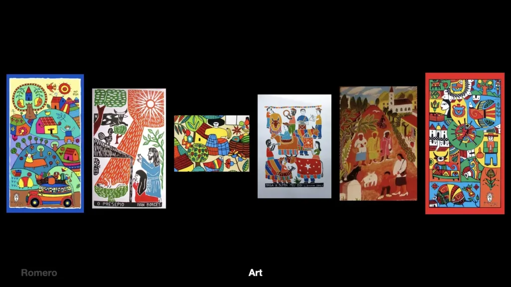 Reference image from Framing the Martyr: Scenic Design as Memory Work in Romero