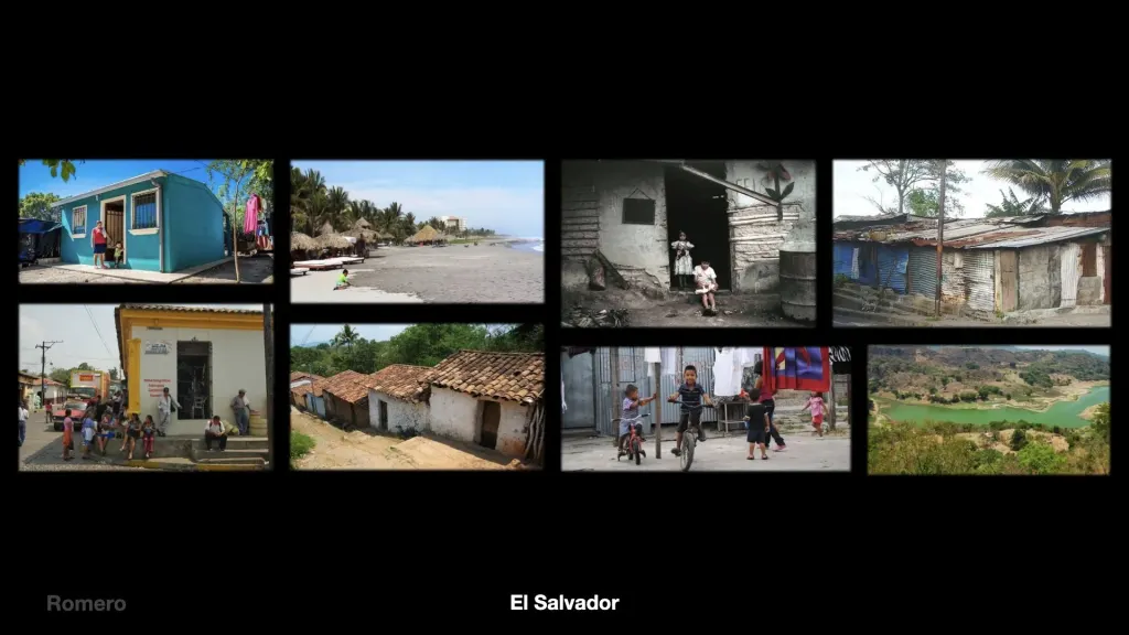 Reference image from Framing the Martyr: Scenic Design as Memory Work in Romero