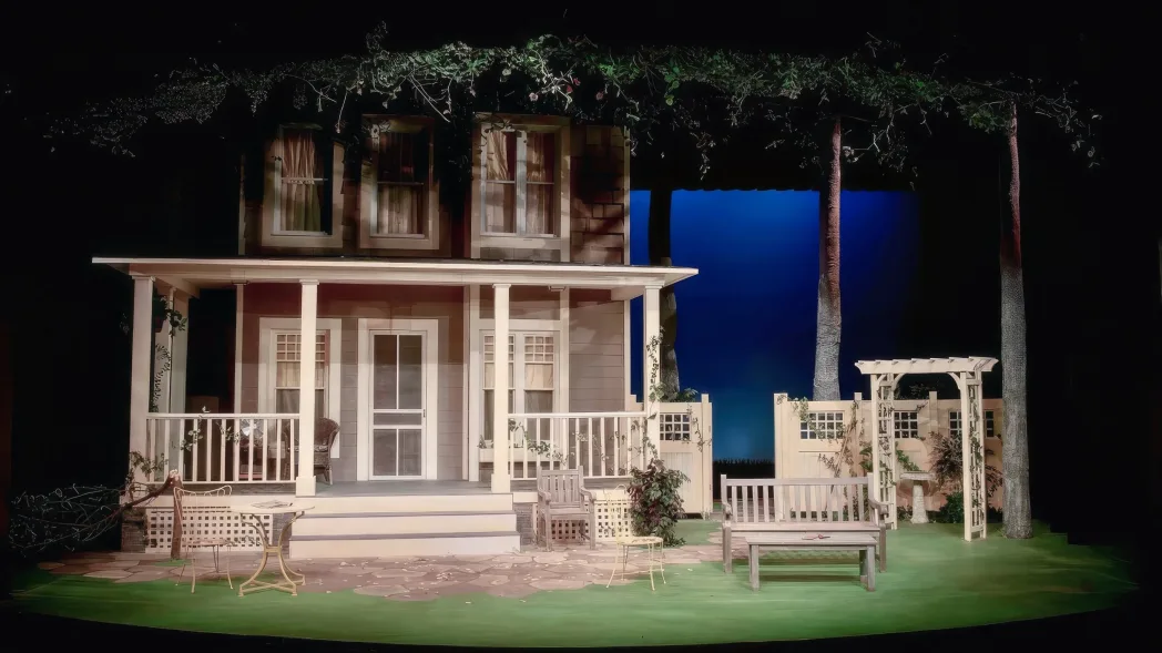 All My Sons scenic model rendering