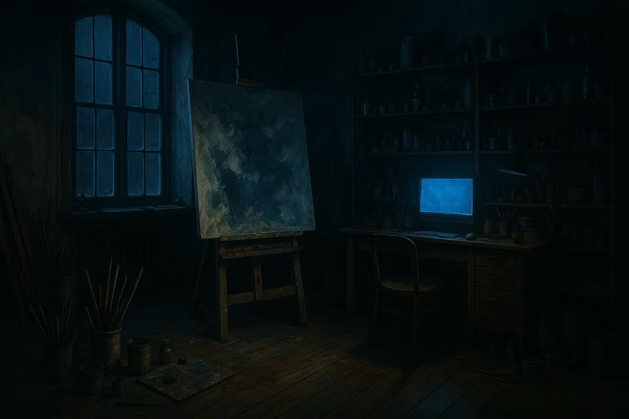 Lighting Styles in AI Models: How Lighting Changes Everything scenic design by Brandon PT Davis