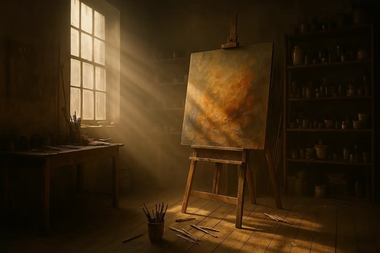 Lighting Styles in AI Models: How Lighting Changes Everything scenic design by Brandon PT Davis