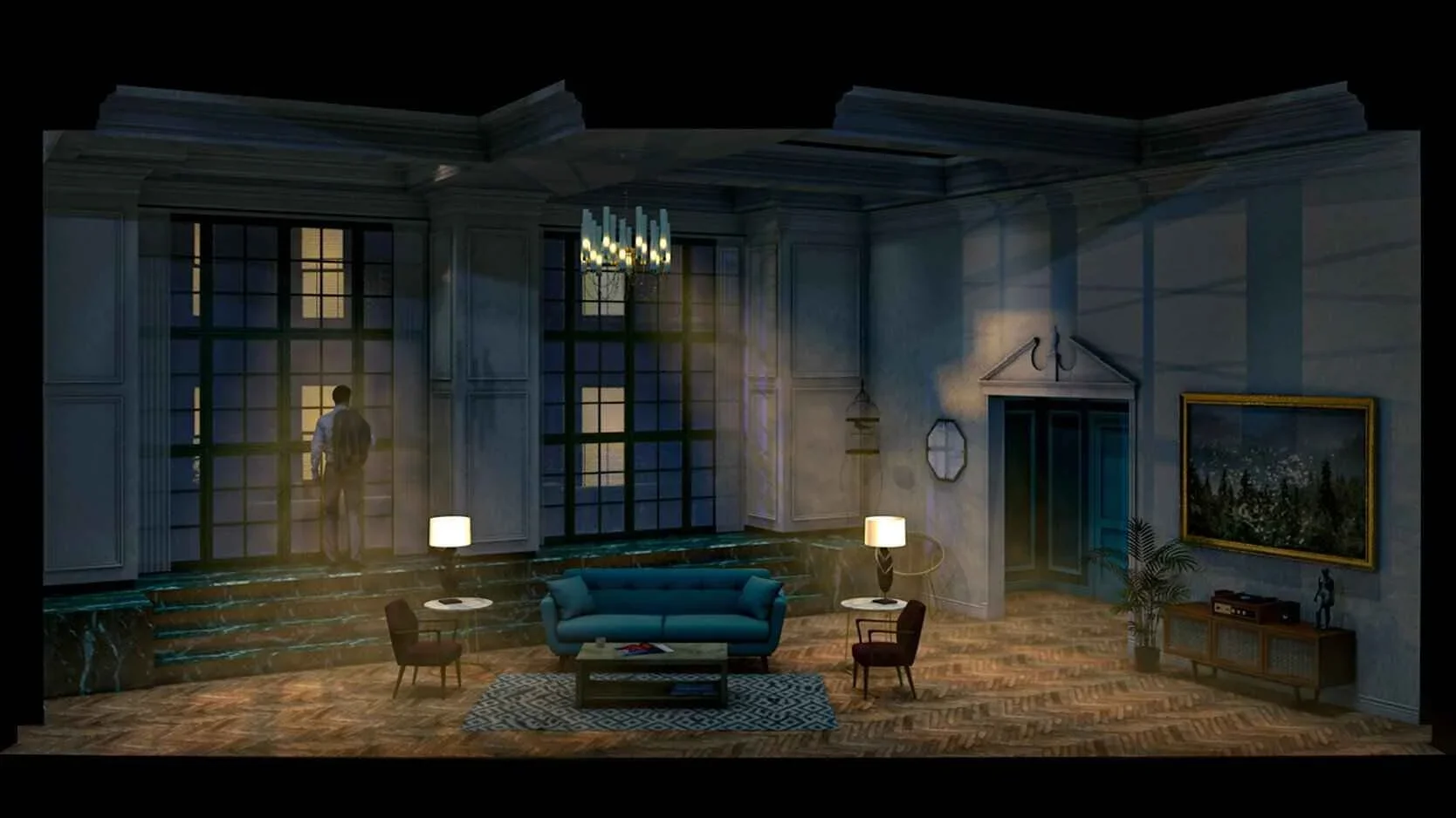 Isolation rendering preview image