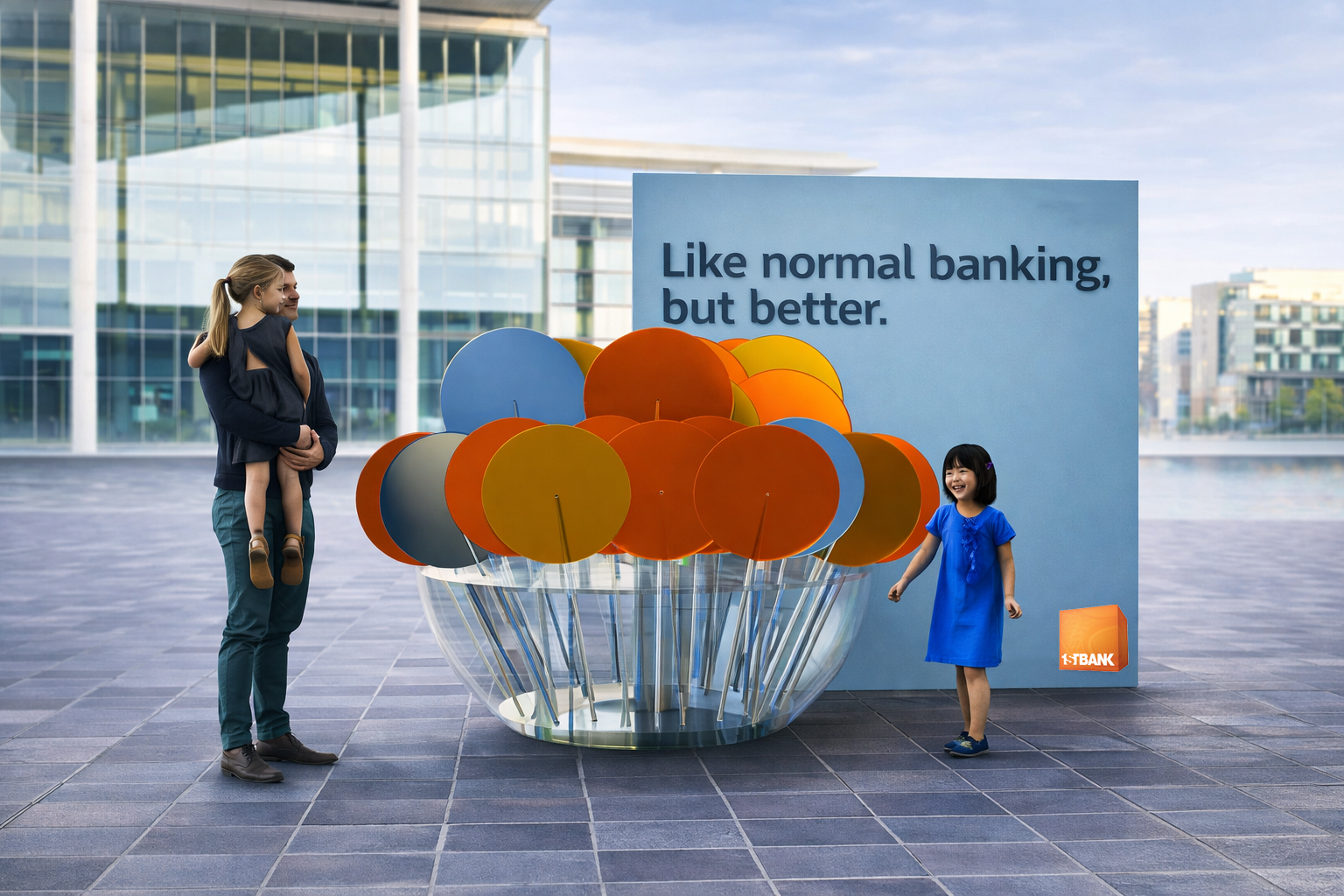 First Bank Lollipops experiential design preview image