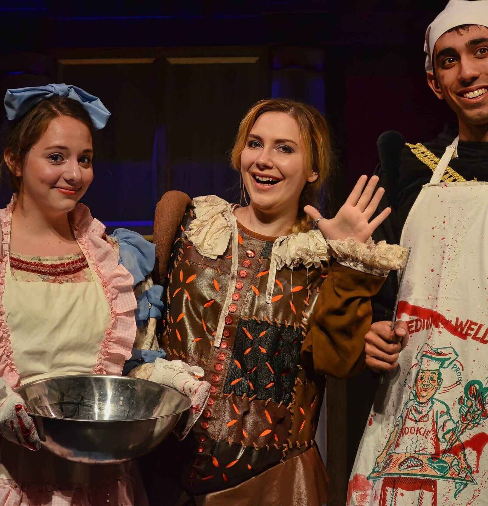 The Complete Works of William Shakespeare (abridged) scenic design cover image