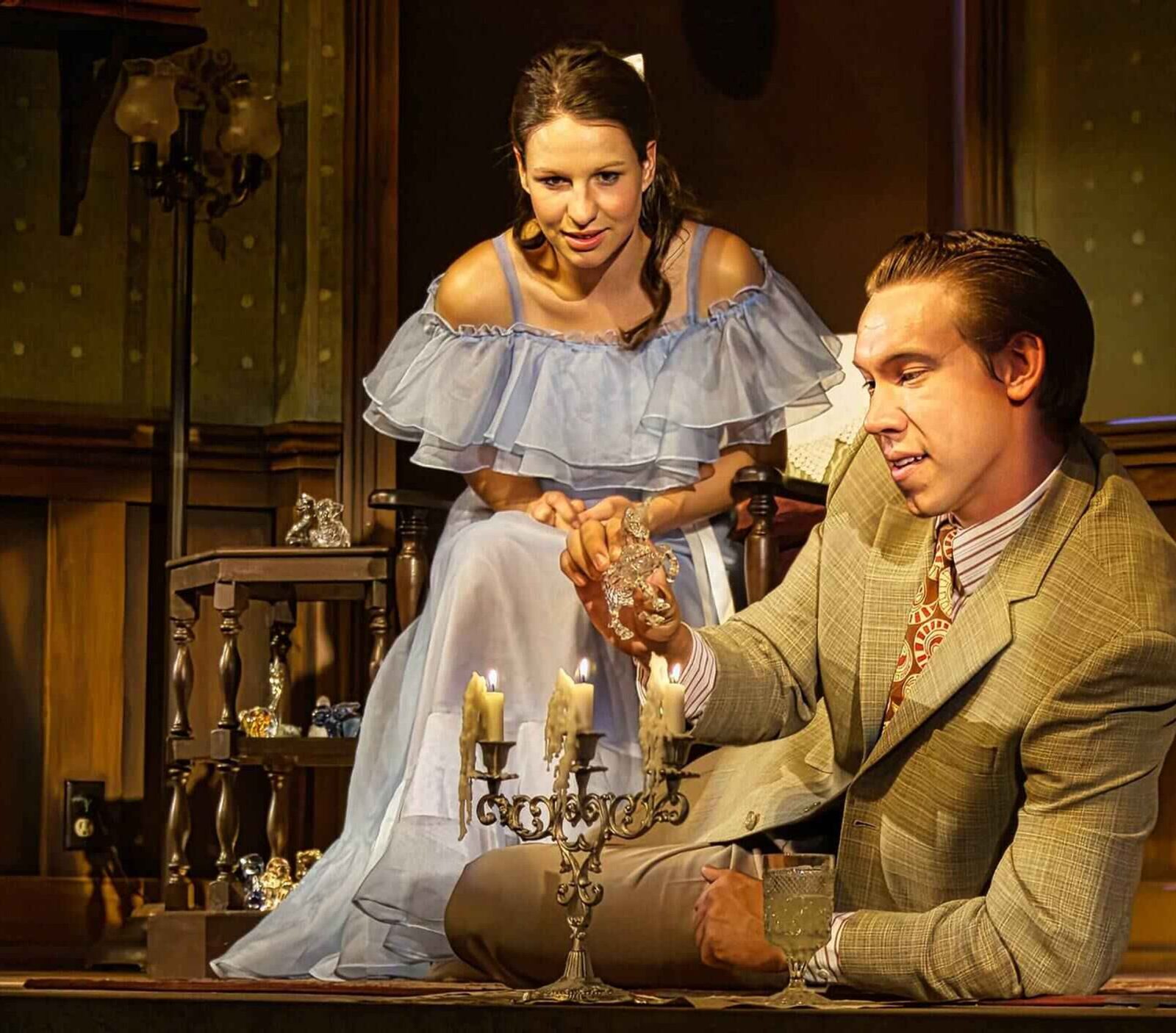 The Glass Menagerie scenic design cover image